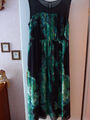 Ausgefallenes Kleid von Amy Vermont in Größe 44. Muster: Grün / Schwarz