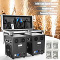 750W Cold Spark Machine Sparkular Funkenmaschine mit Flightcase DMX DJ Event