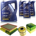 MANN-FILTER Inspektionspaket 8L MANNOL Classic 10W-40 für Opel Movano Kasten