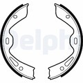 DELPHI Bremsbackensatz, Feststellbremse LS2120 für PORSCHE
