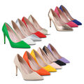 Damen Pumps High Heels Stiletto Elegante Schuhe Lack Absatzschuhe 832053 Schuhe
