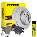 TEXTAR Bremsensatz + WK BMW 3er E30 HINTEN Ø258mm Bremsenreiniger