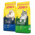 1 x 10 kg Josera JosiCat Crispy Duck + 1 x 10 kg Josera JosiCat Crunchy Poultry