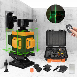 CONENTOOL Laser Level 12 Line 360° Kreuzlinienlaser Grün Linienlaser Measure