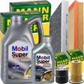 MANN INSPEKTIONSPAKET+6L MOBIL 5W-30 MOTORÖL passend für MERCEDES CDI A/B KLASSE