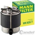 MANN KRAFTSTOFFFILTER LEITUNGSFILTER passend für NISSAN MURANO QASHQAI | WK