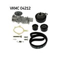 1x Wasserpumpe + Zahnriemensatz SKF VKMC 04212 passend für FORD