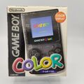 Nintendo GameBoy Color Clear Black Schwarz Konsole in OVP SUPER SELTEN!