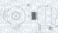 MAGNETI MARELLI LICHTMASCHINE GENERATOR 110A passend für AUDI A1 A3 SEAT ALTEA
