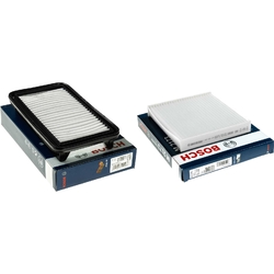 BOSCH Inspektionspaket Filtersatz Luftfilter für Suzuki SX4 GY EY Fiat Sedici