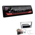 JVC KD-X282DBT Auto Radio Bluetooth DAB+ USB für Opel Zafira B matt chrom
