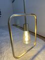 IMPRESSIONEN living Deckenleuchte Gold Eckig Lampen Designer Pendel Lampe Retro