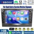 Autoradio Android 13 Für Opel Astra Corsa Meriva A GPS Navi RDS Carplay IPS DAB