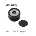 1x Generatorfreilauf SKF VKM 03836 passend für MERCEDES-BENZ