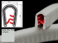 Kantenschutzprofil Kantenschutz Keder Profil PVC Klemmprofil METERWARE 0-32mm KY