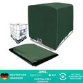IBC Tank Abdeckung, IBC Grün Container Cover, Grün Abdeckplane für Wassertank...