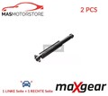 STOSSDAMPFER STOßDÄMPFER 2 STÜCK PAAR HINTEN MAXGEAR 11-0355 2PCS A NEU
