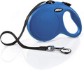 Flexi New Classic Gurt L Gurt-Roll-Leine Haustier bis 50 Kg blau Länge 8 m