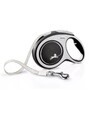 FLEXI New Comfort L Gurtleine 8 m Schwarz