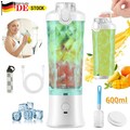 Neu Standmixer Smoothie Maker Zerkleinerer Multifunktion Mixer Milchshaker 600ml