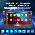 DAB+ 64G Android 13 Autoradio GPS Navi Für Opel Astra H Corsa C D Zafira Carplay