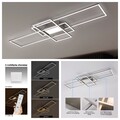 IMPTS LED Deckenleuchte 105x42cm modern Deckenlampe Wohnzimmer dimmbar Lampe