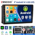 Für Ford Transit Focus MK7 Kuga S-Max Fiesta Autoradio Carplay Android 14 GPS BT