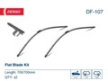 DENSO FLACHBALKENWISCHBLATT SATZ VORNE passend für FORD GALAXY SEAT ALHAMBRA VW 