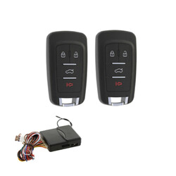 E673 Chrom Funkfernbedienung für Mercedes W202 C- Klasse mit Blinker