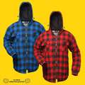Thermohemd Thermojacke Holzfällerhemd Holzfällerjacke mit Kapuze (Gr.M-3XL)