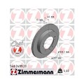 2x Bremsscheibe ZIMMERMANN 540.2499.20 passend für SUZUKI