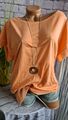 S. Oliver Shirt Gr. 40 bis 46 heller Orange Kurzarm (924) NEU
