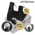 LEDER SCHALTKNAUF + SCHALTSACK + HANDBREMSSACK OPEL VECTRA C 02-08 SIGNUM 5 GANG