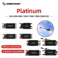 ​HOBBYWING Brushless ESC Platinum 25/40/80/120/150/260A For Fixed Wing Aircraft