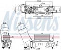 Nissens Ölkühler Motoröl für Jeep Wrangler III 3.6 V6 Cherokee 3.2 Dodge