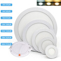  LED Einbaustrahler Panel Spots 230V Flach Einbauleuchte Rund Deckenleuchte 1-5x