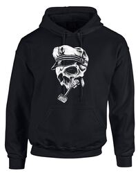 Wolkenbruch® Hoodie Seemann Skull Matrose Gr.L bis 4XL