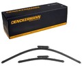 DENCKERMANN 2 FLACHBALKENWISCHER SET 650/350mm VORNE passend für RENAULT CAPTUR 