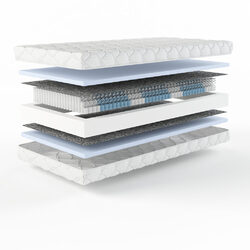 Hn8 7 Zonen Taschenfederkern Matratze Dream TA 1000 Federn Allergiker geeignet22 cm hohe Premium Qualität in H2 H3 oder H4