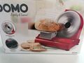 Allesschneider 200W DOMO DO522S Schneidemaschine Messerdurchmesser  22cm Rot