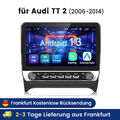 Autoradio Carplay Für AUDI TT 2006-2014 Android 13 GPS Navi WIFI BT FM USB SWC