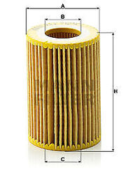 MANN-FILTER HU 712/9 X ÖLFILTER FÜR HONDA