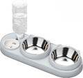 Marchul 3 in 1 Katzennapf, Katzenfutter Und Wassernapf Set Mit Wasserspender Und