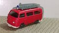 Wiking - VW T2 Bus Feuerwehr mit Dachaufbau - rot  -  CS 1049/1  - Z 1