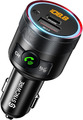 Syncwire Bluetooth 5.1 FM Transmitter Für Auto, 38W PD&QC3.0 Schnelles Autoladeg