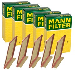 5x MANN-FILTER C 22 018 LUFTFILTER 5-STÜCK!
