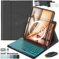 Bluetooth Tastatur Maus mit 360 Hülle für iPad Air 11" M3 / M2 2025/2024 QWERTZ