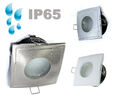 10 LED Einbaustrahler Rahmen GU10 Set 230V Einbauspot Einbaurahmen Einbauleuchte