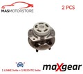RADLAGERSATZ RADLAGER SATZ PAAR HINTEN MAXGEAR 33-1010 2PCS A NEU OE QUALITÄT
