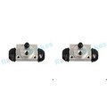 2x RAP ALU RADBREMSZYLINDER 19mm passend für NISSAN MICRA NOTE TIIDA TROMMELBREM